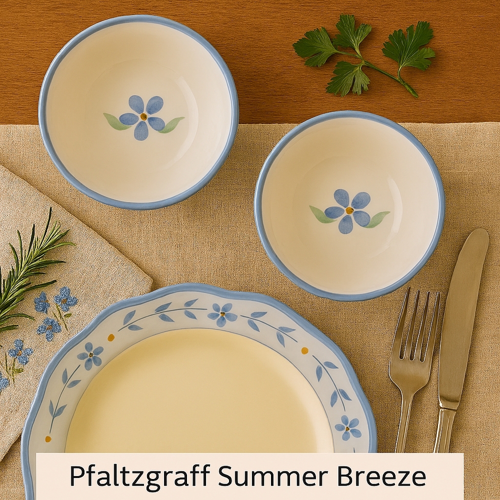 Rare Pfaltzgraff Summer Breeze Sauce Dip Bowls – Set of 2